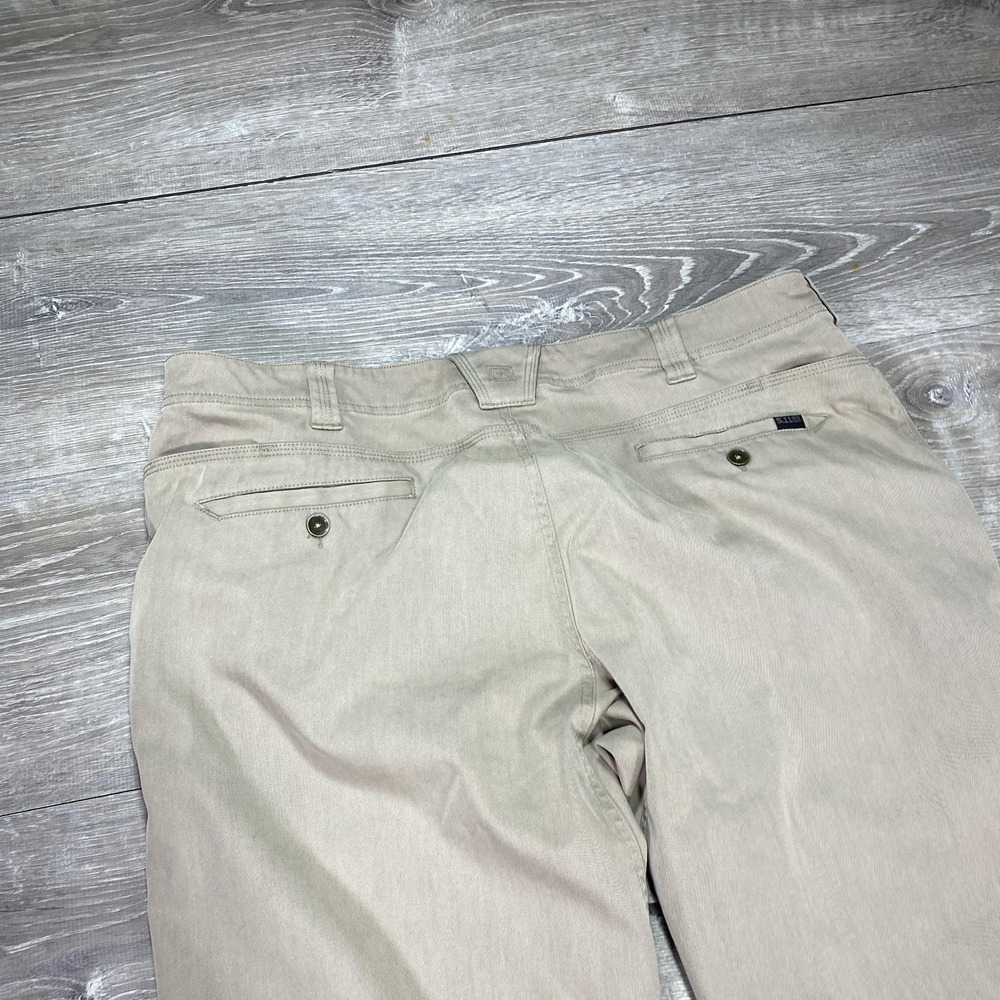 5.11 Tactical Pants Mens 36 Khaki Beige Chino Utility Straight Leg 74481 - Picture 6 of 10